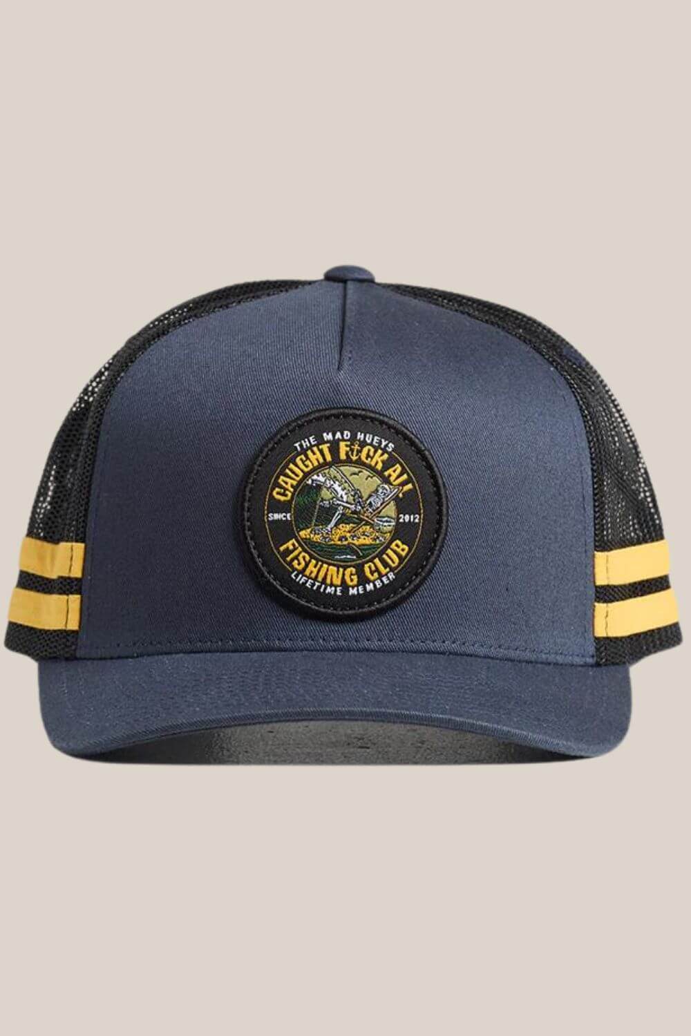 The Mad Hueys Caught FK All Twill Trucker Cap