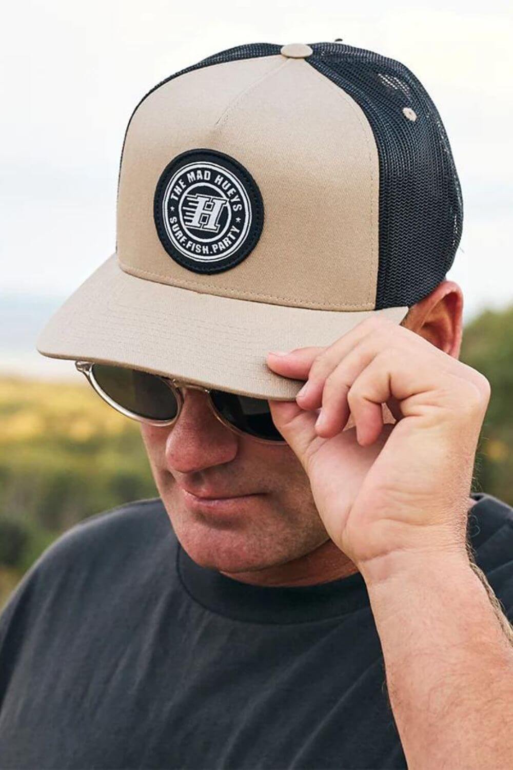 The Mad Hueys H Series Twill Trucker Cap