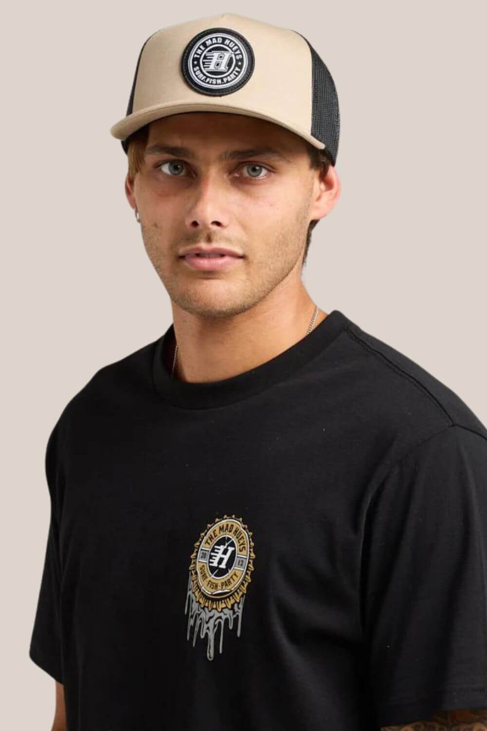 The Mad Hueys H Series Twill Trucker Cap