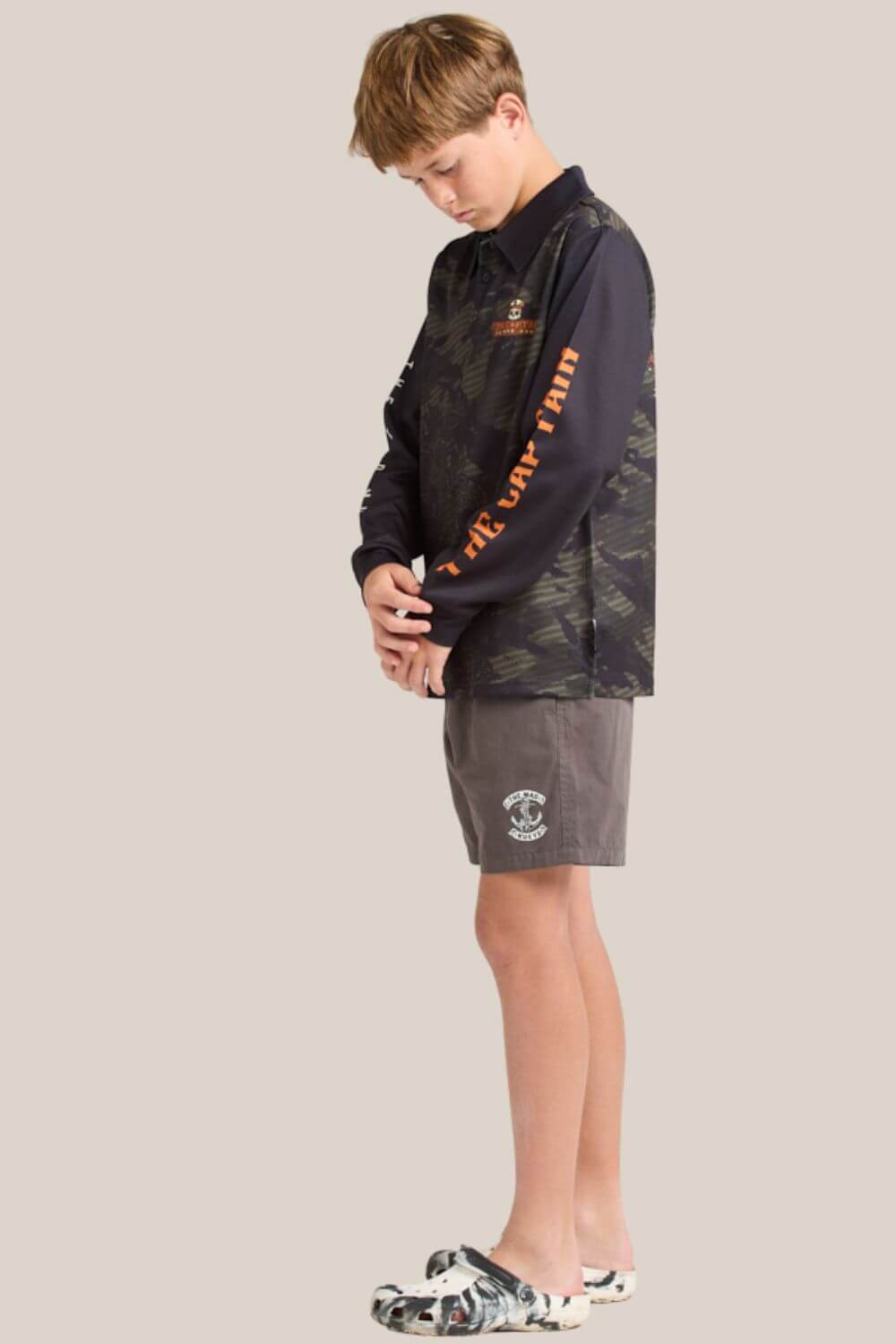 The Mad Hueys Kraken Captain Youth Fishing Jersey