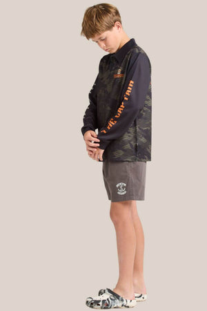 The Mad Hueys Kraken Captain Youth Fishing Jersey