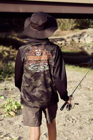 The Mad Hueys Kraken Captain Youth Fishing Jersey