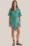 Amelius Maelle Belted Linen Short