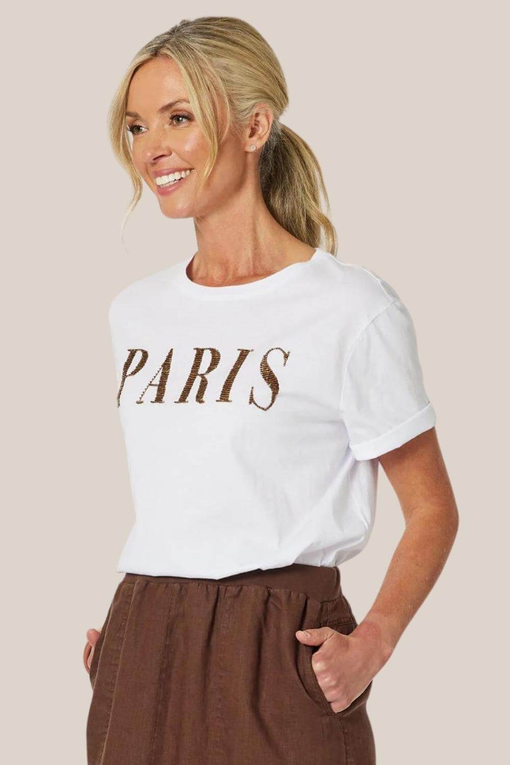 Gordon Smith Paris Beaded Tee