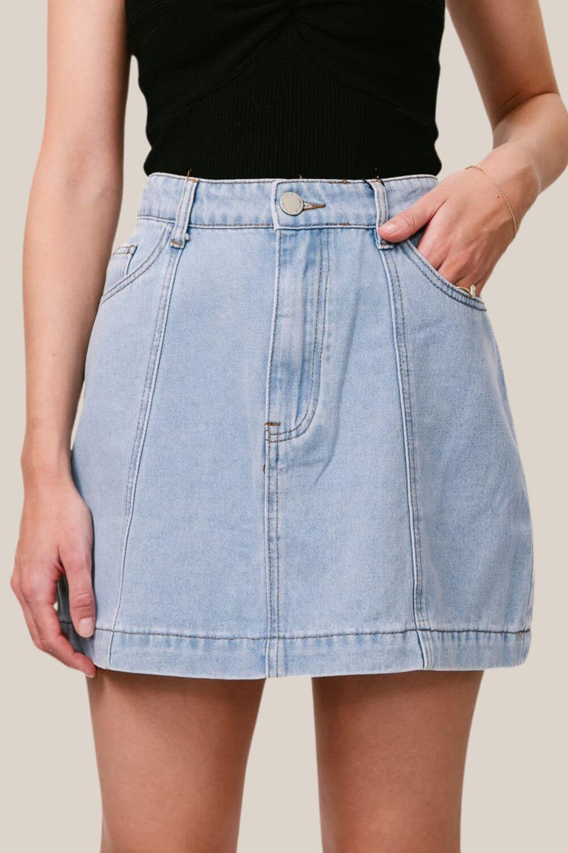 Lily Denim Skirt