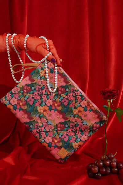 The Somewhere Co Amongst The Flowers Wet Bag