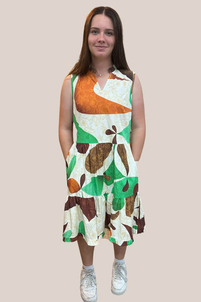 Maude Vivante Kyra Organic Print Dress