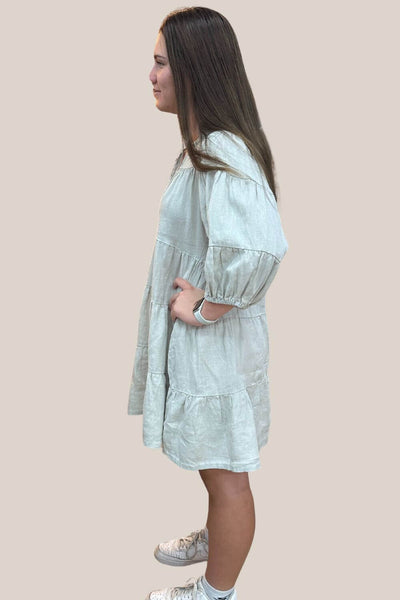 Pilbara Womens Linen Dress