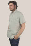 Pilbara Mens Linen Short Sleeve Shirt