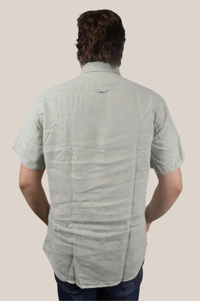 Pilbara Mens Linen Short Sleeve Shirt