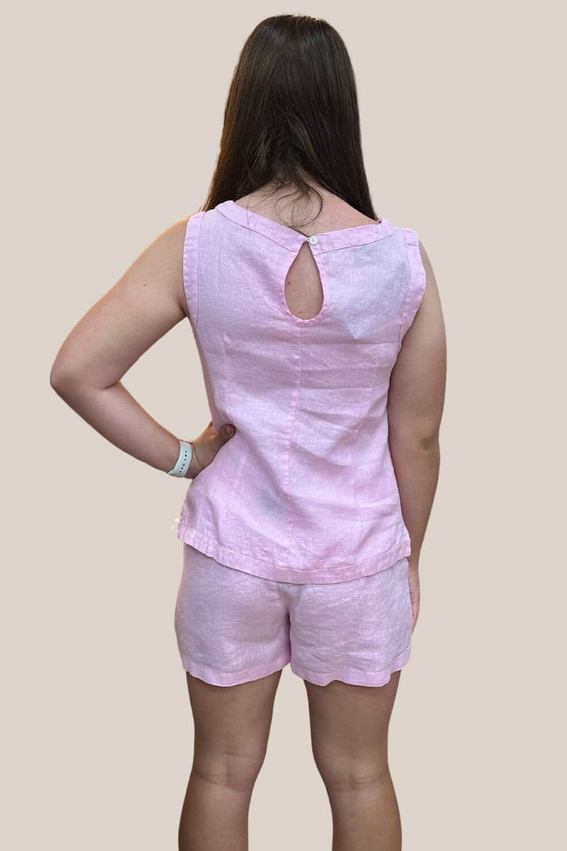 Pilbara Womens Linen Singlet