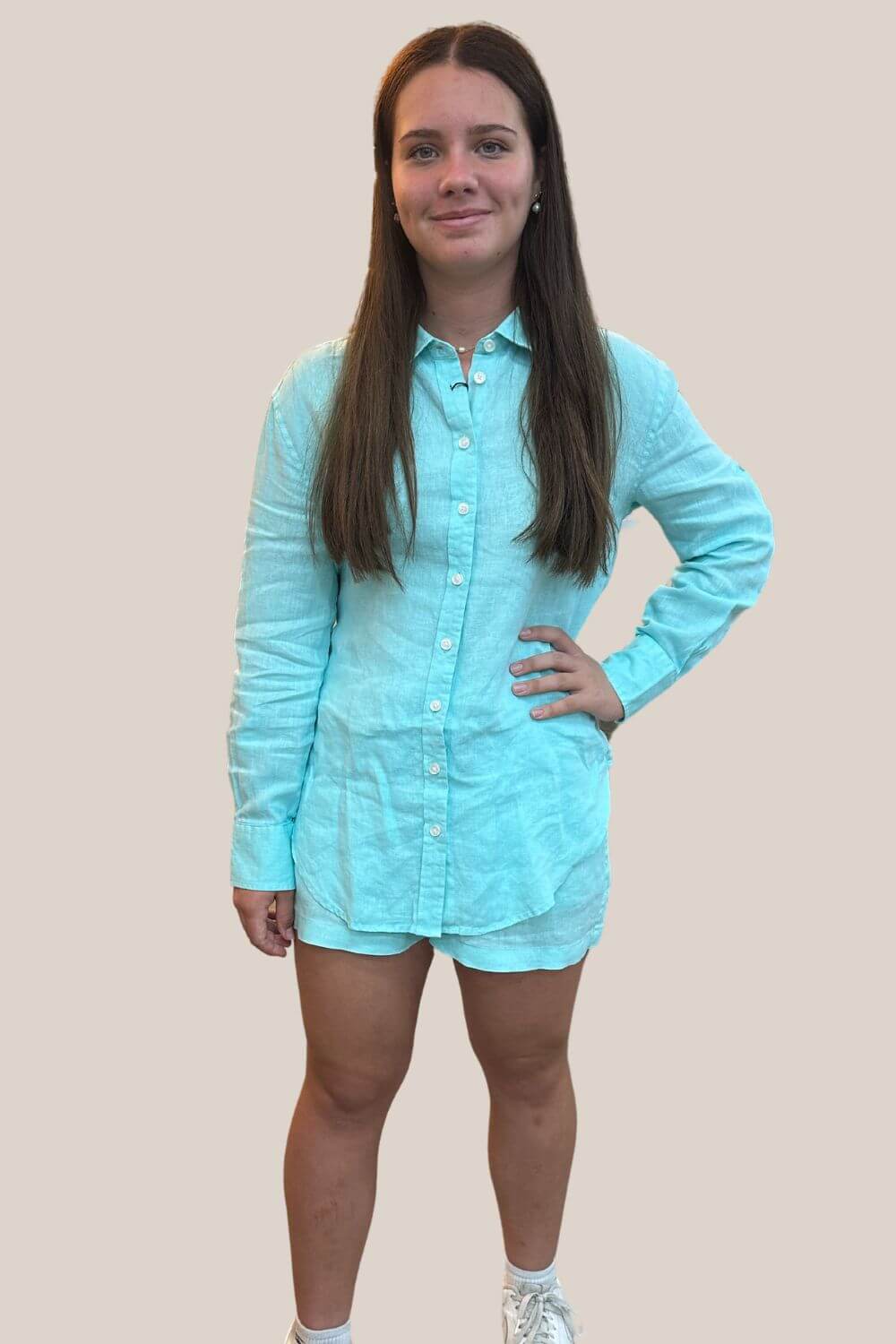 Pilbara Womens Linen Long Sleeve Shirt