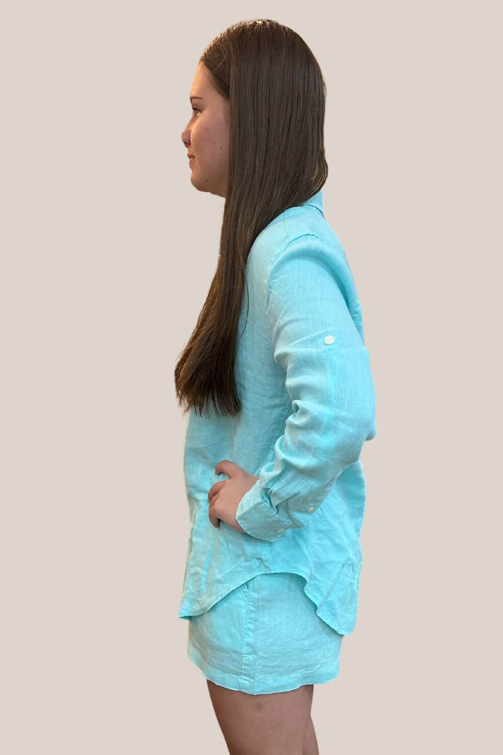 Pilbara Womens Linen Long Sleeve Shirt