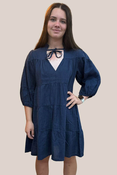 Pilbara Womens Linen Dress