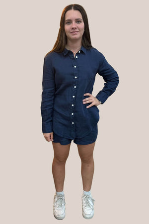 Pilbara Womens Linen Long Sleeve Shirt