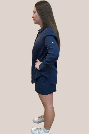 Pilbara Womens Linen Long Sleeve Shirt