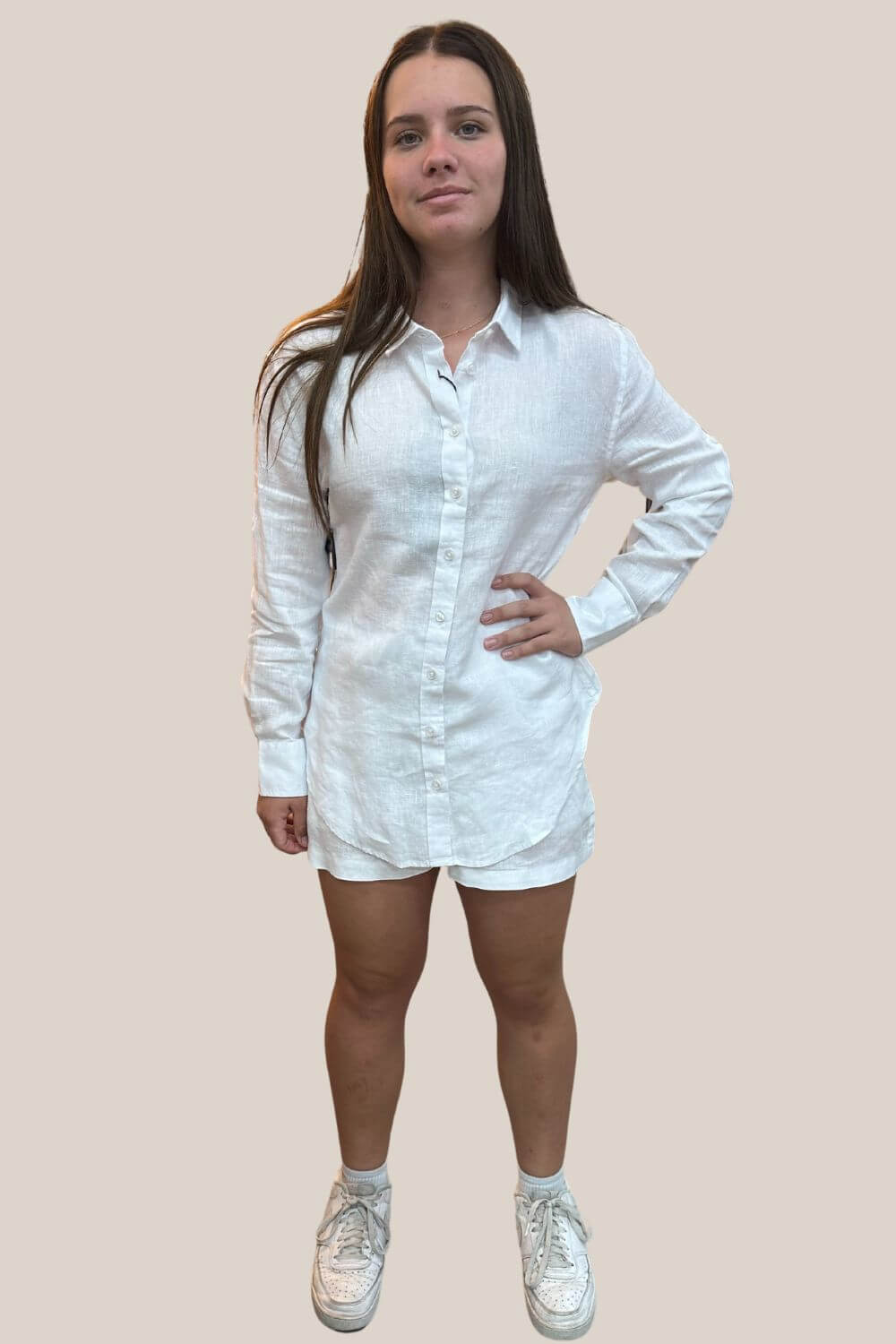 Pilbara Womens Linen Long Sleeve Shirt