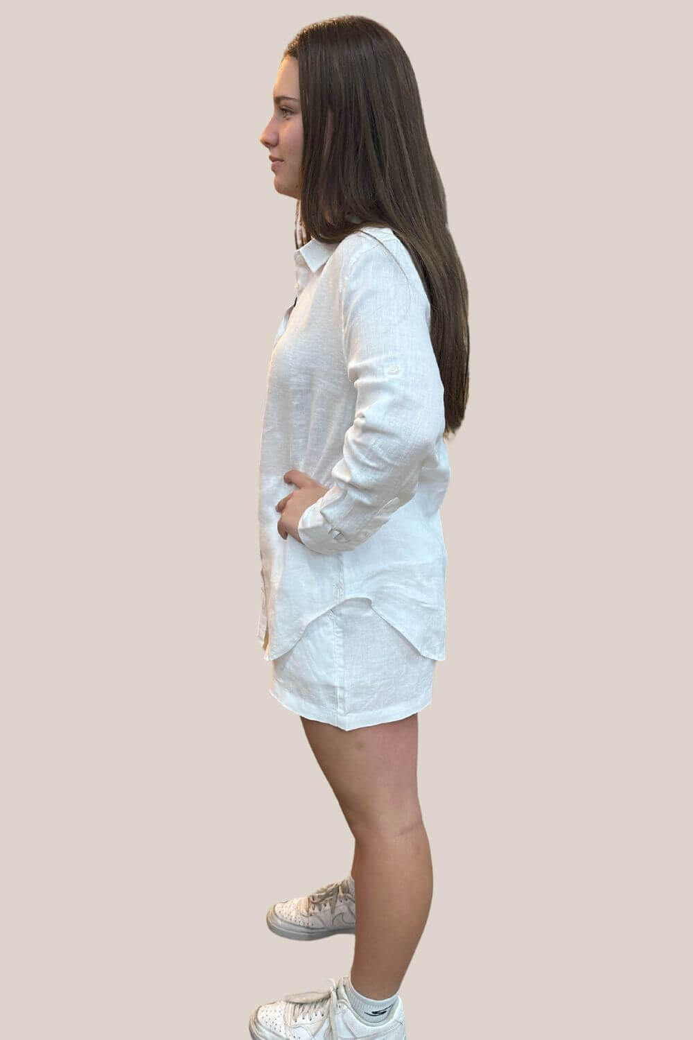 Pilbara Womens Linen Long Sleeve Shirt