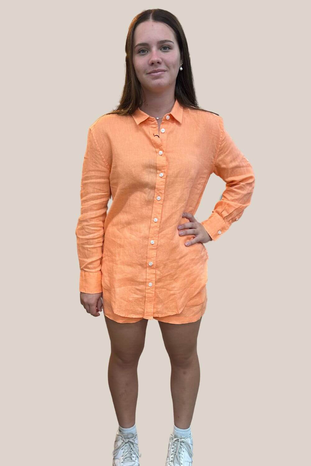 Pilbara Womens Linen Long Sleeve Shirt