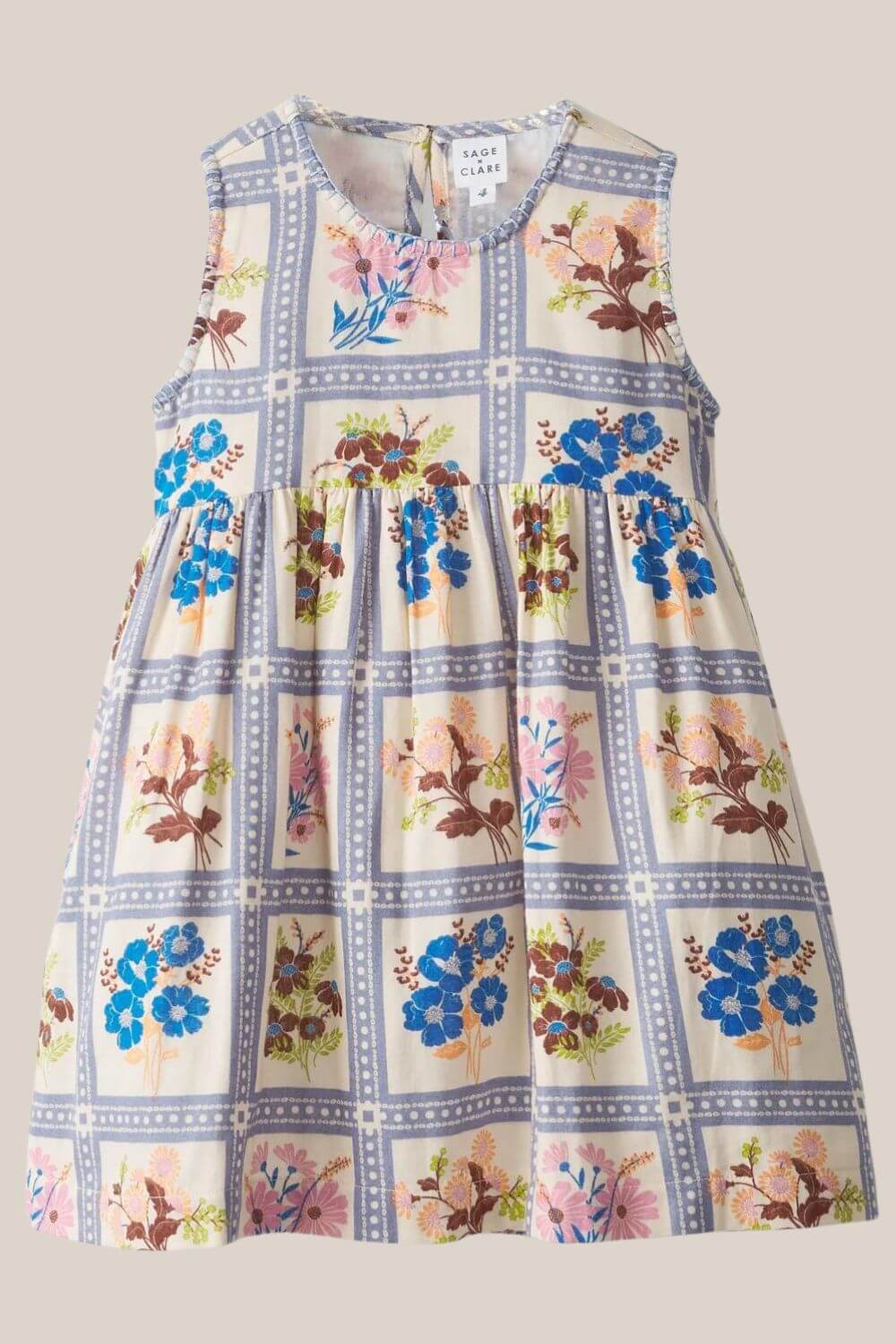 Sage x Clare Charita Kids Dress