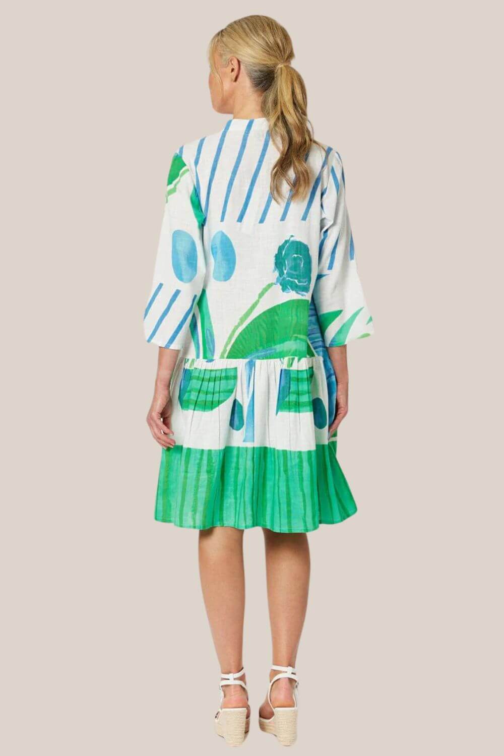 Gordon Smith Cotton Print Dress