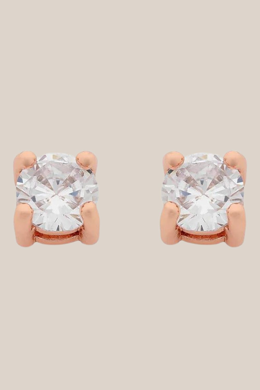 Liberte Sylvie CZ Stud Earring