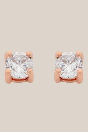 Liberte Sylvie CZ Stud Earring