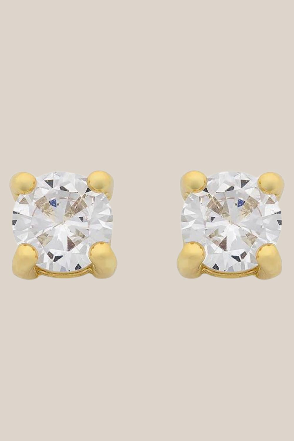 Liberte Sylvie CZ Stud Earring