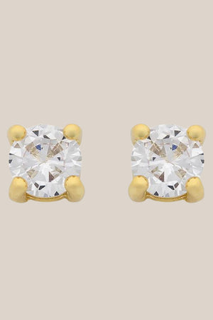 Liberte Sylvie CZ Stud Earring