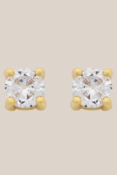 Liberte Sylvie CZ Stud Earring