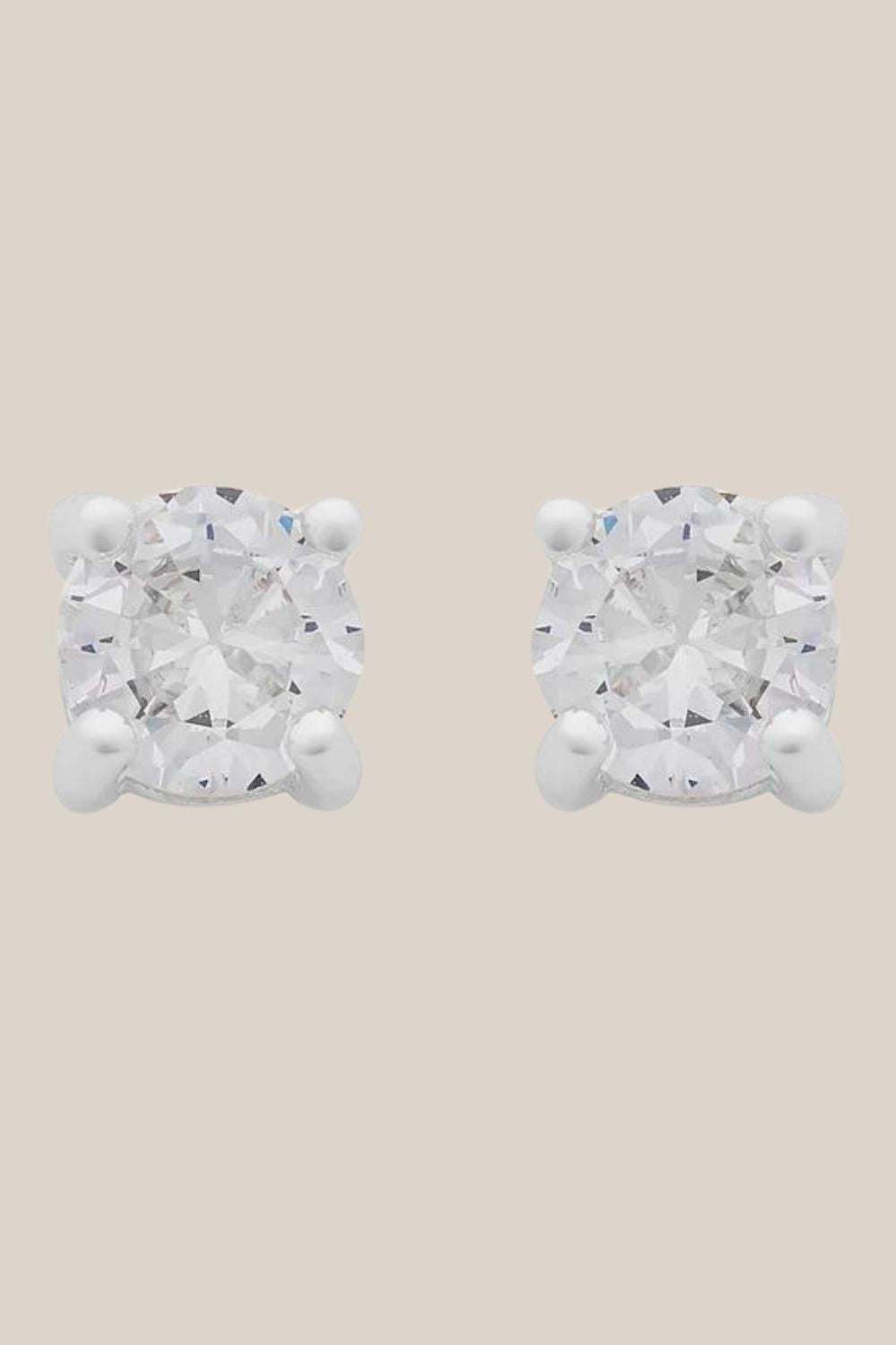 Liberte Sylvie CZ Stud Earring