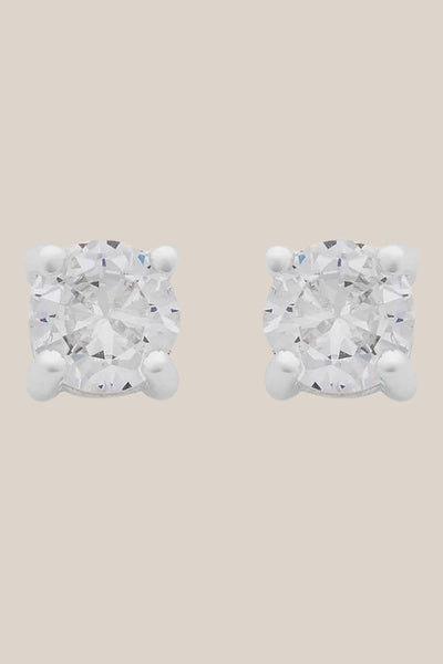 Liberte Sylvie CZ Stud Earring