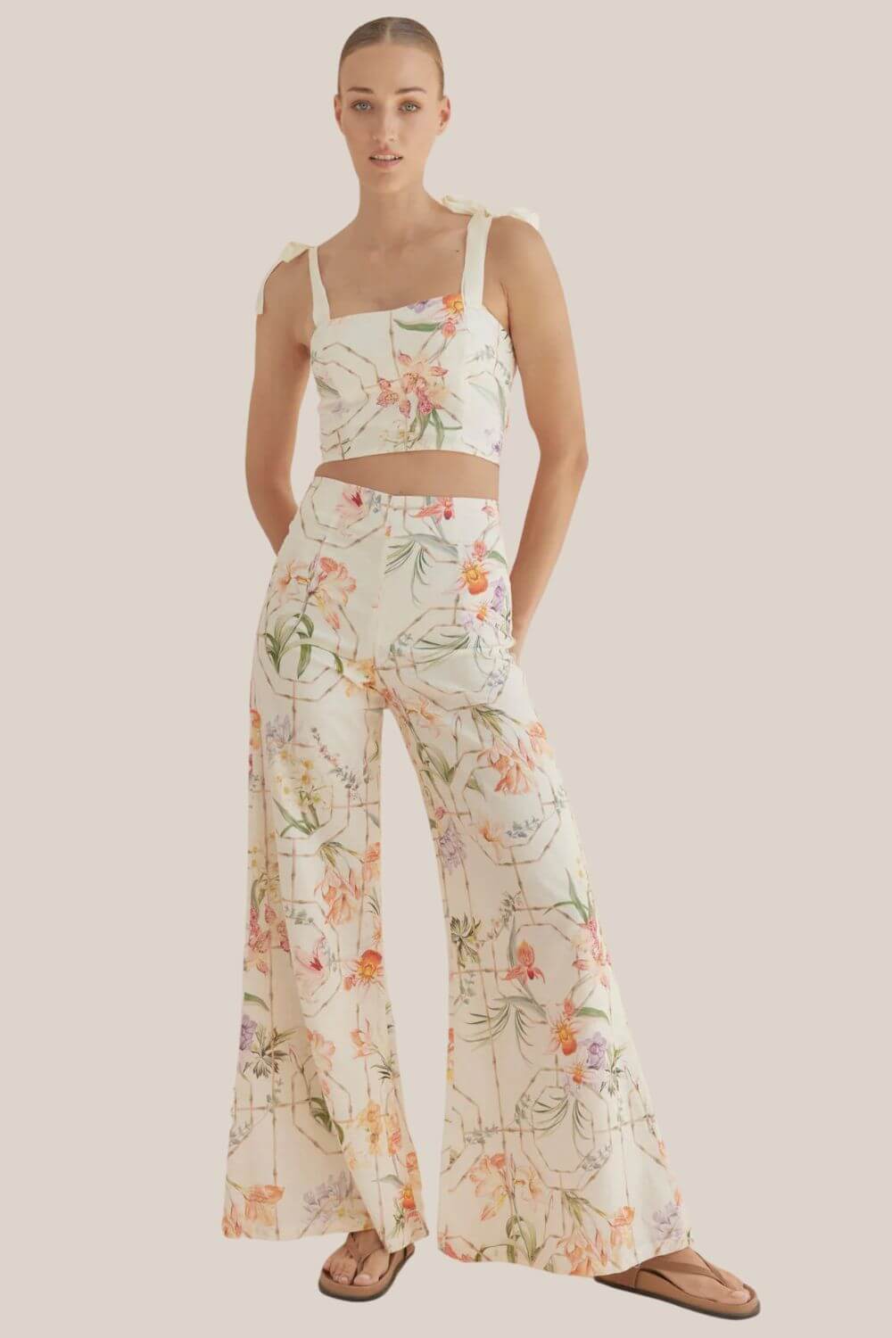 Amelius Orangerie Wide Leg Pant