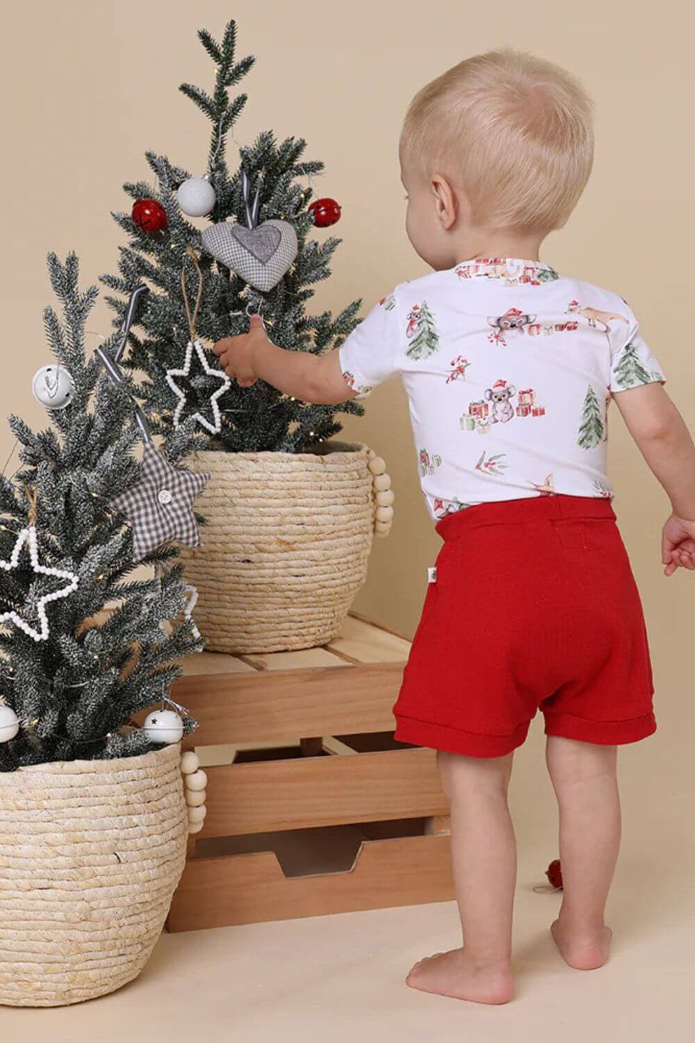 Snuggle Hunny Kangas & Koalas Short Sleeve Organic Bodysuit