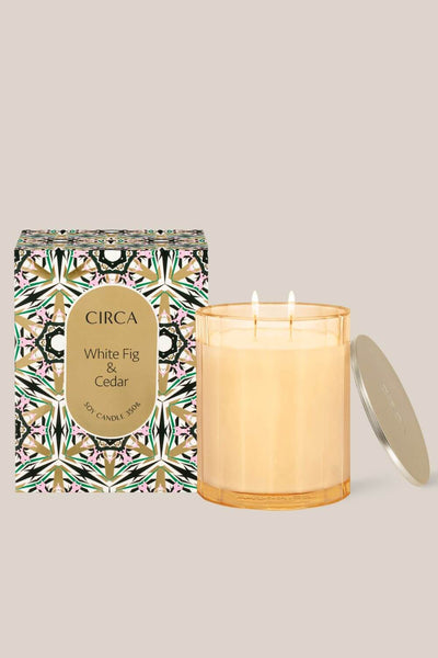 Circa Soy Candle 350g White Fig & Cedar