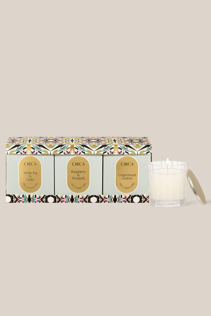 Circa Soy Candle 3X60g Candle Trio - Christmas