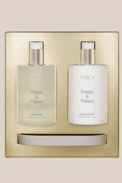 Circa 900ml Hand Care Duo - Mango & Papaya Christmas