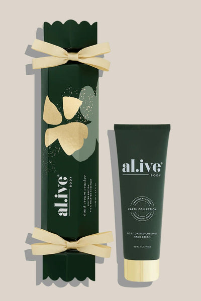 Al.ive Hand Cream Cracker - Fig & Toasted Chestnut