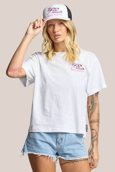 The Mad Hueys Lifes A Beach Womens SS Tee