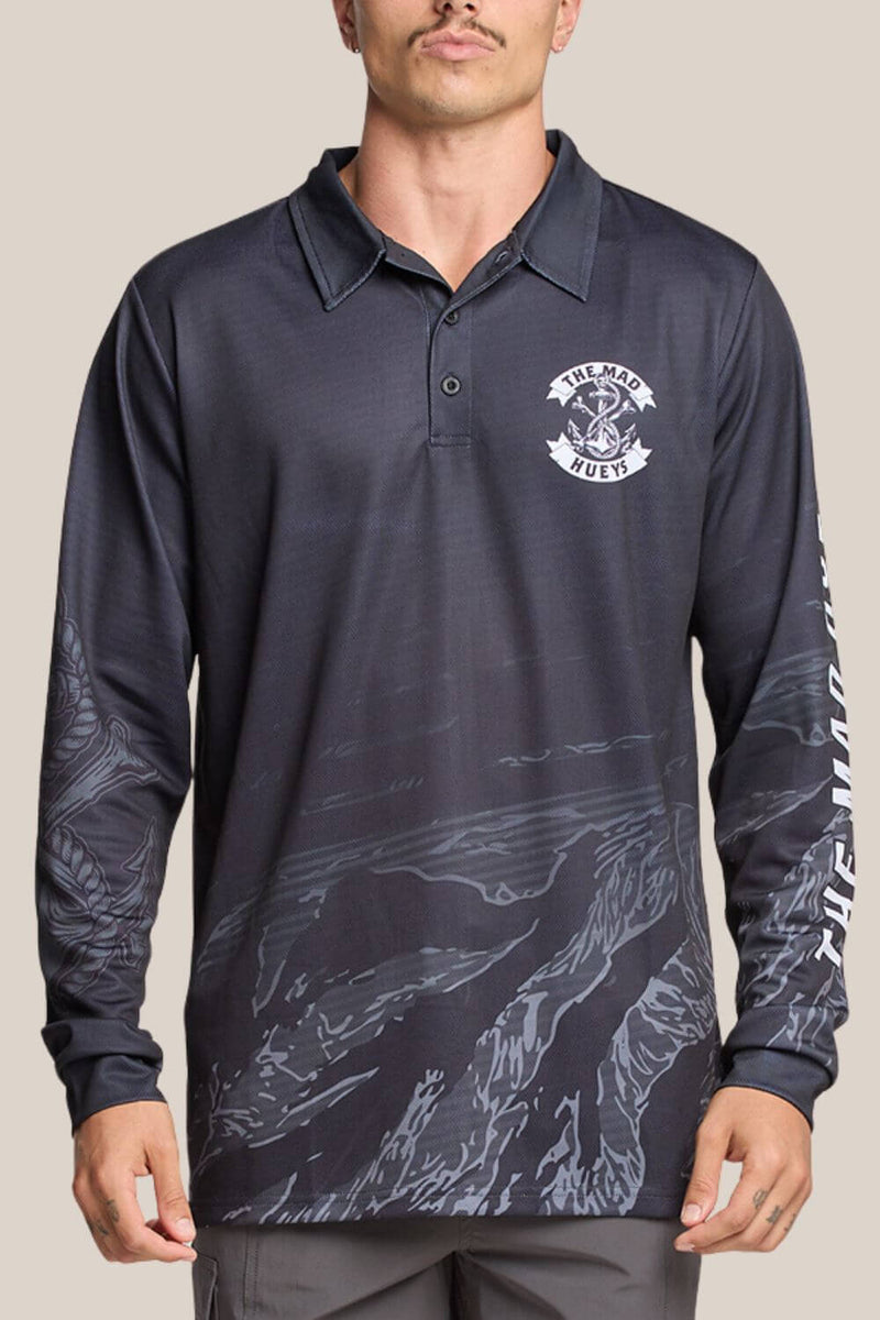 The Mad Hueys Anchor Bones Fishing Jersey