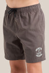 The Mad Hueys Skull Anchor Youth Volley Short