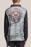 The Mad Hueys The Island Captain Youth Fishing Jersey