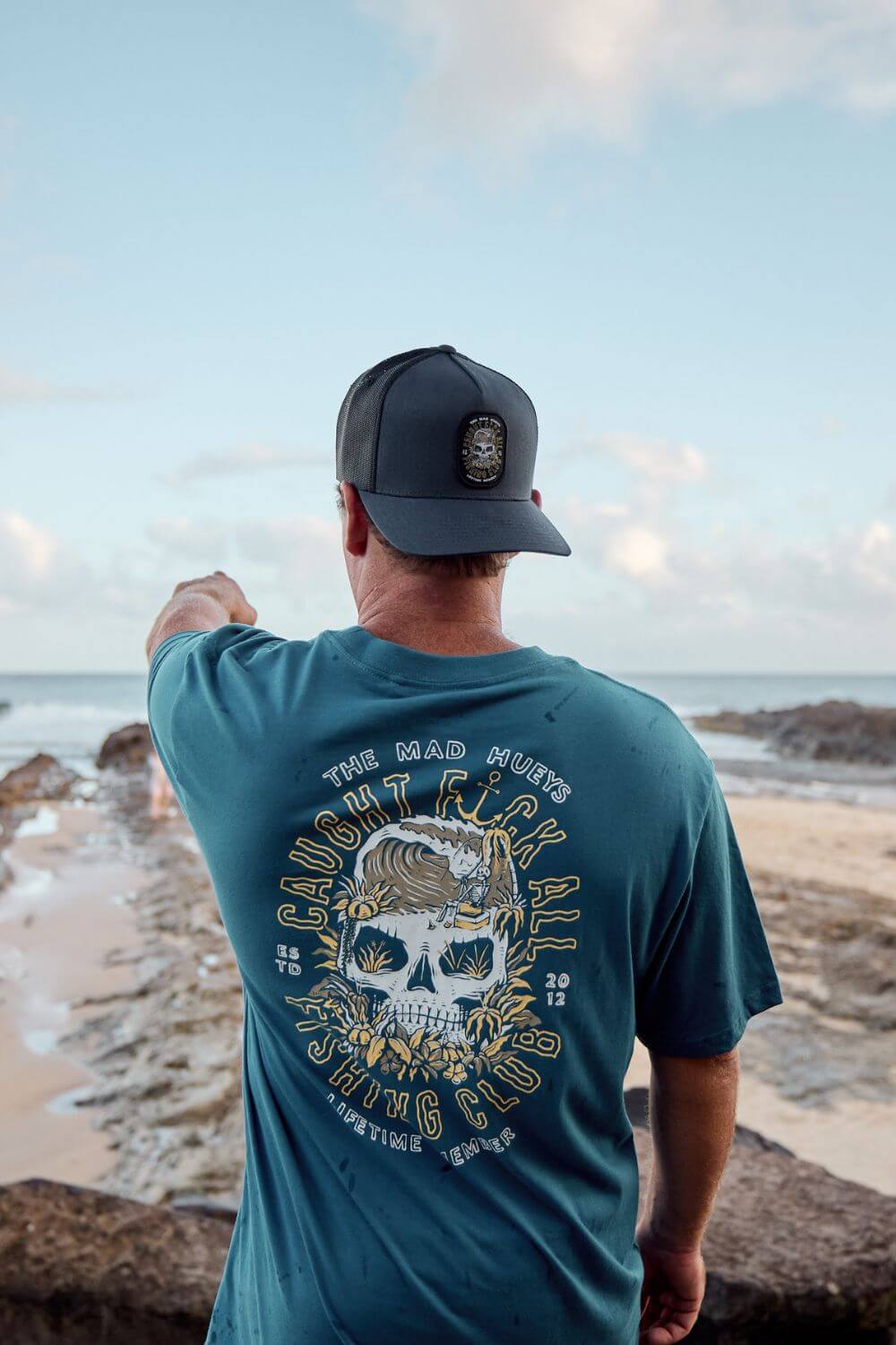 The Mad Hueys Caught Fk All SS Tee