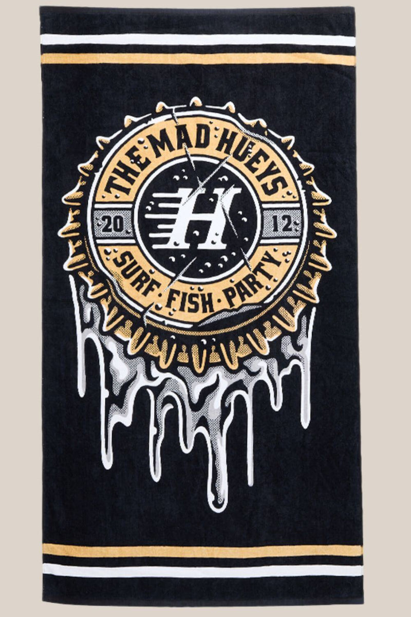 The Mad Hueys Cold One Beach Towel