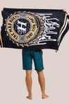 The Mad Hueys Cold One Beach Towel