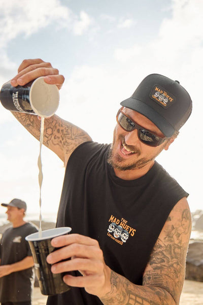 The Mad Hueys Captain Cooked Twill Trucker