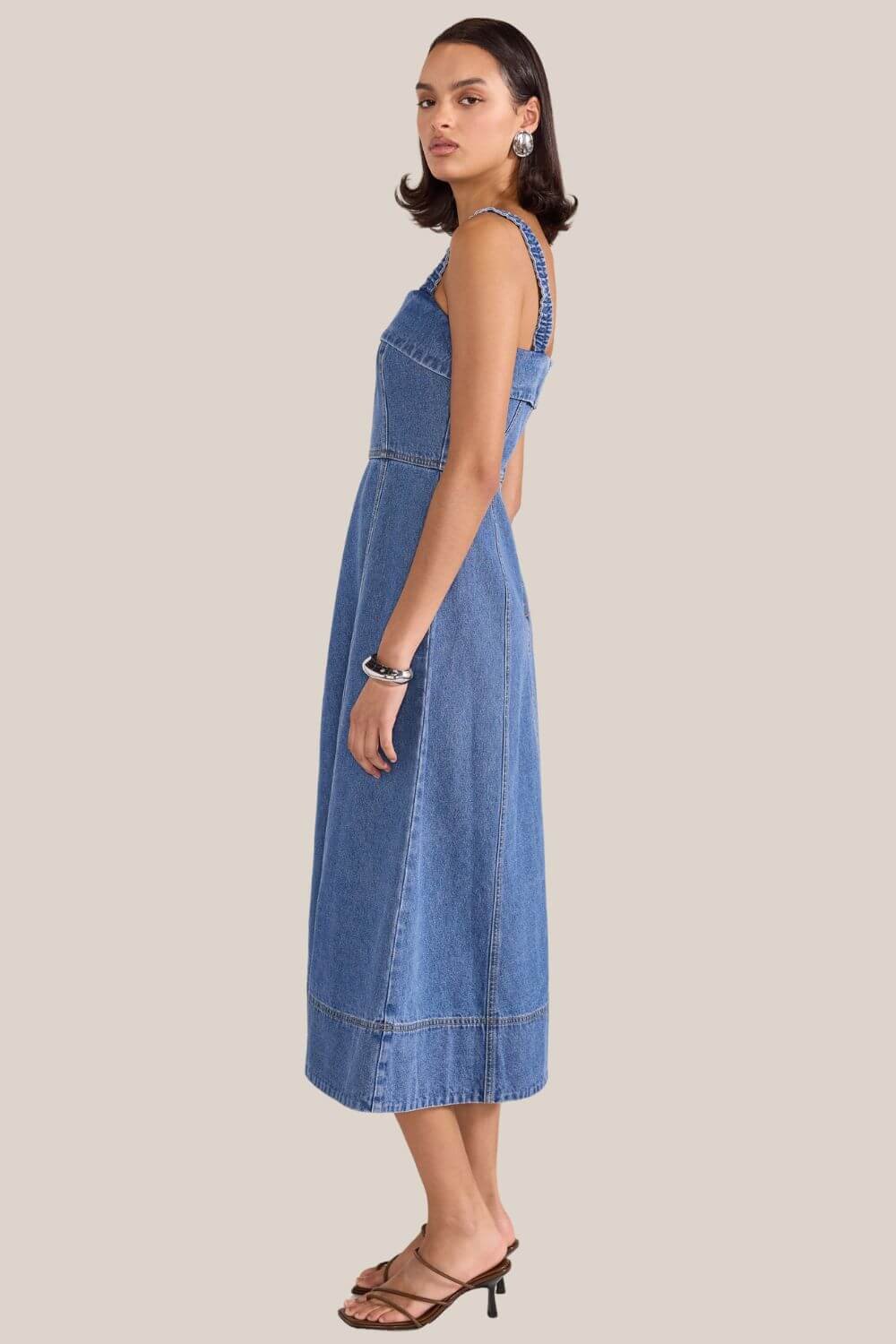Staple The Label Tate Denim Midi Dress