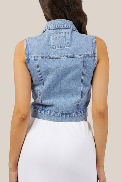 All About Eve Harper Denim Vest