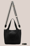 Black Caviar Grande Evelyn 3 Piece Hobo Tote