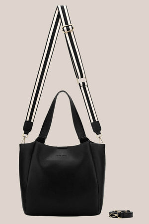 Black Caviar Grande Evelyn 3 Piece Hobo Tote